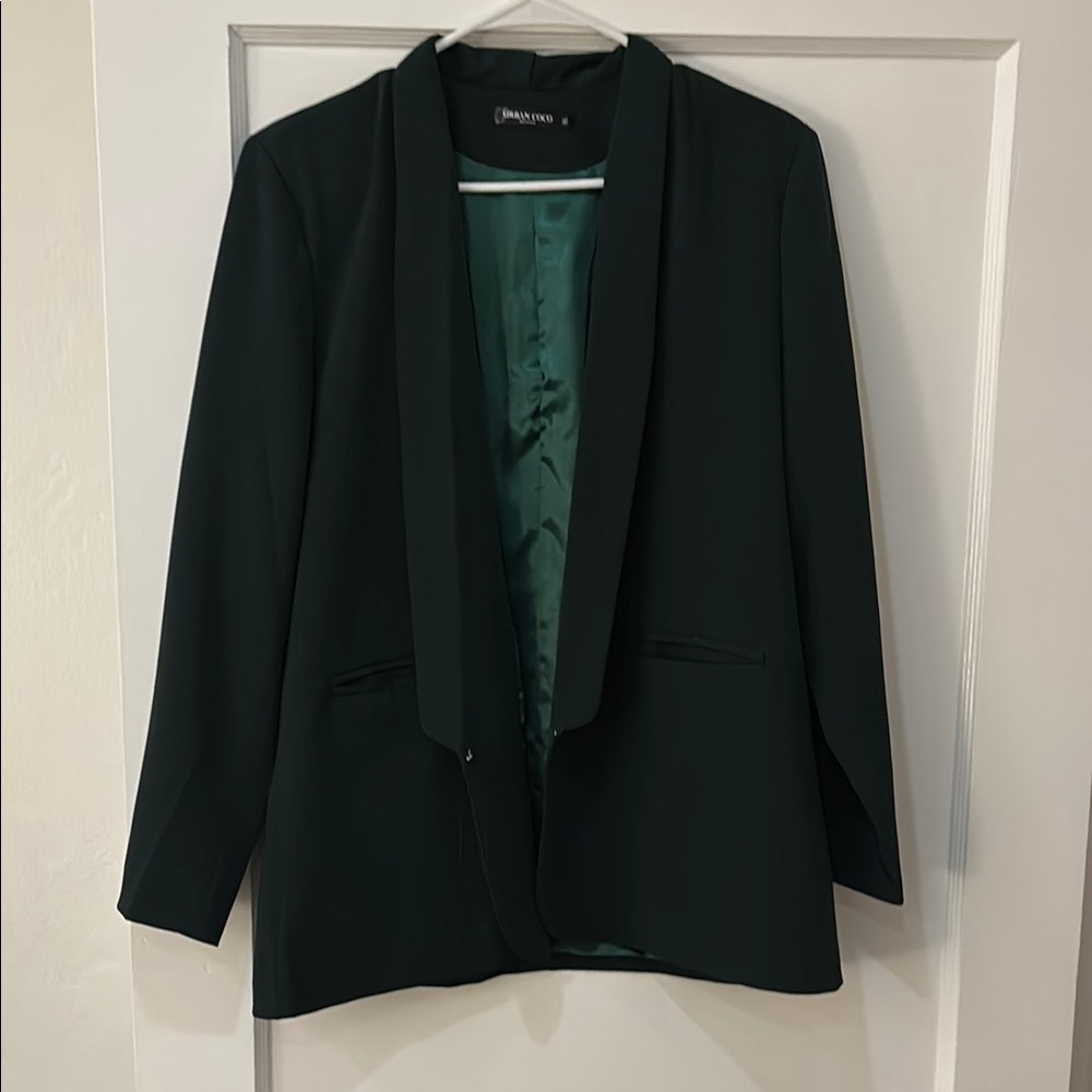 Elegant Green Blazer